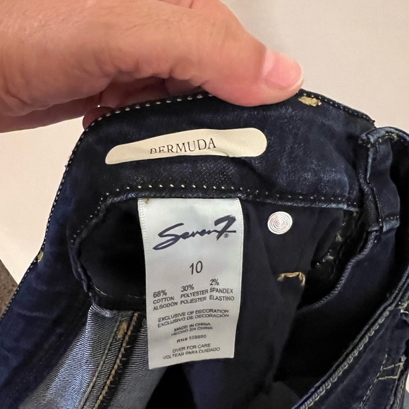 NWT Seven7 9inch sunset Bermuda cuff or un cuff shorts - Picture 2 of 6